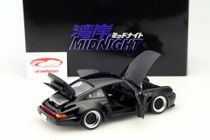 Porsche 911 (930) Turbo Wangan Midnight noir 1:18 AUTOart