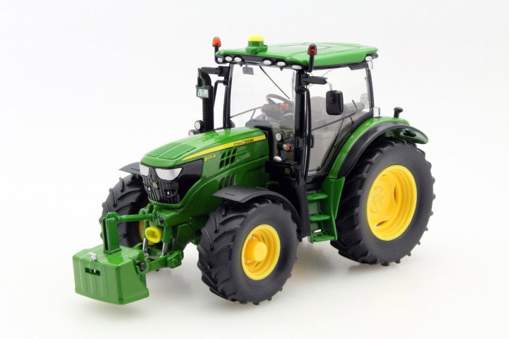 John Deere 6125R tractor green 1:32 Wiking