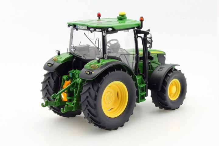 John Deere 6125R tractor green 1:32 Wiking