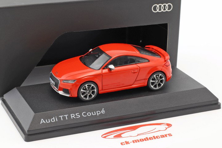 Audi TT RS Coupe catalunya red 1:43 iScale