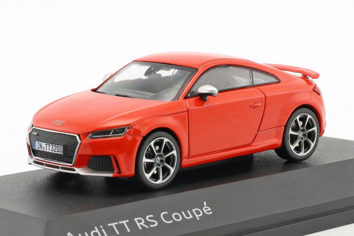 Audi TT RS Coupe catalunya red 1:43 iScale