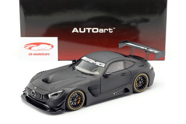 Mercedes-Benz AMG GT3 Plain Body Version 2015 black 1:18 AUTOart