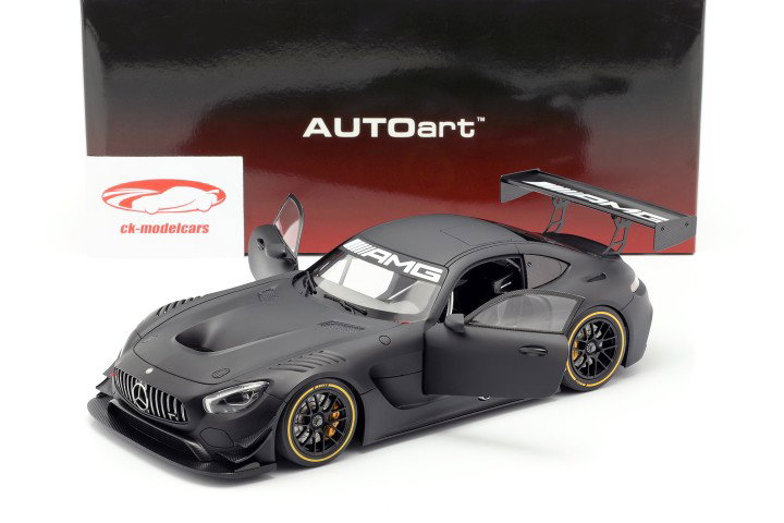 Mercedes-Benz AMG GT3 Plain Body Version 2015 black 1:18 AUTOart