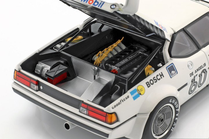 BMW M1 Pro Car #60 winnaar Pro Car serie Zolder 1979 de Angelis 1:18 Minichamps