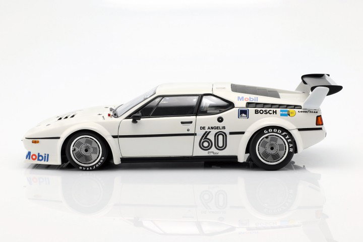 BMW M1 Pro Car #60 winnaar Pro Car serie Zolder 1979 de Angelis 1:18 Minichamps