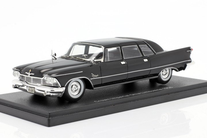 Imperial Crown Ghia Limousine Year 1958 black 1:43 Neo