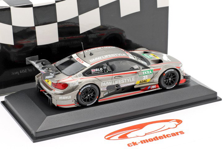 BMW M4 DTM #31 DTM 2015 Tom Blomqvist 1:43 Minichamps