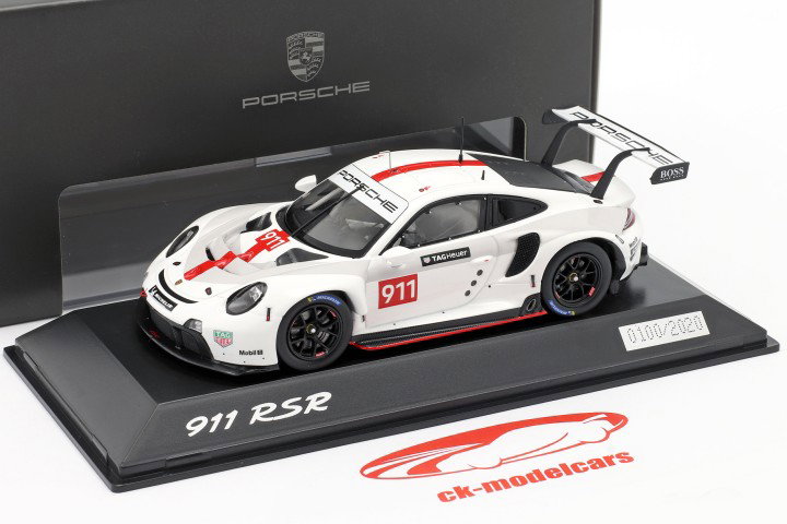 Porsche 911 (992) RSR WEC 2019 Présentation version 1:43 Spark