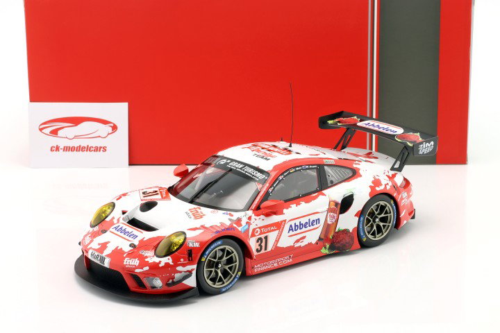 Porsche 911 GT3 R #31 24h Nürburgring 2019 Frikadelli Racing Team 1:18 Ixo