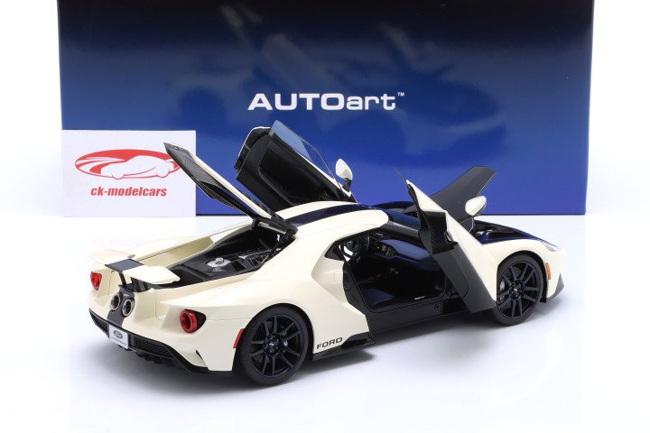 AUTOart 1:18 Ford GT 2022 '64 Prototype Heritage Edition Wimbledon
