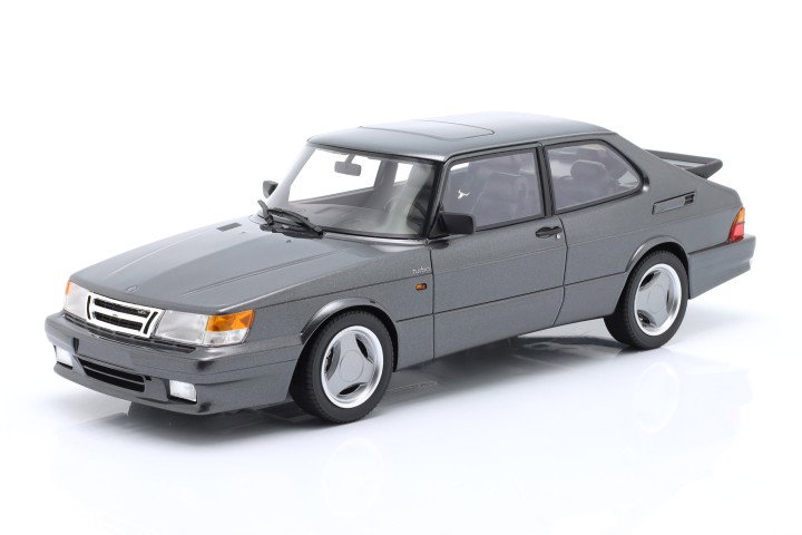 Saab 900 Turbo T16 Airflow Baujahr 1988 grau metallic 1:18 DNA Collectibles