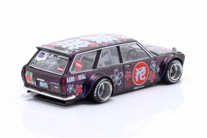 Datsun Kaido 510 Wagon Hanami V3 1972 1:64 Kaido House
