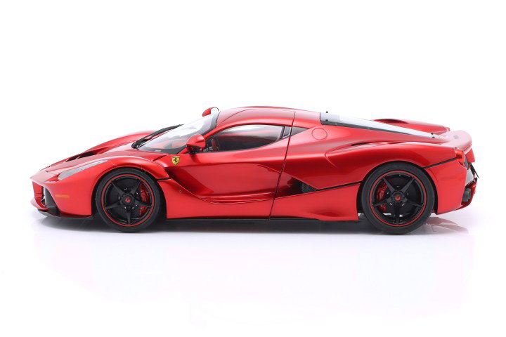 Ferrari LaFerrari Lewis Hamilton rood metalen 1:18 BBR