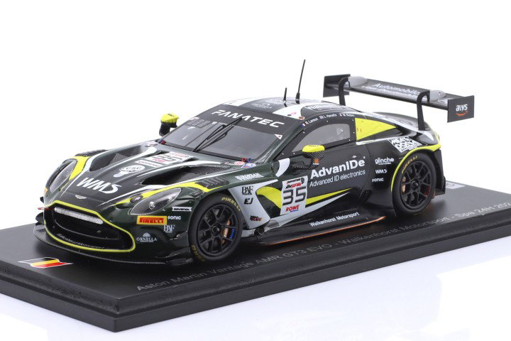 Aston Martin Vantage AMR GT3 Evo #35 24h Spa 2024 Hanafin, Leroux, Robin 1:43 Spark