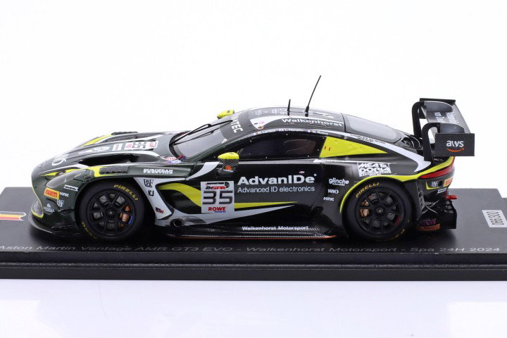 Aston Martin Vantage AMR GT3 Evo #35 24h Spa 2024 Hanafin, Leroux, Robin 1:43 Spark