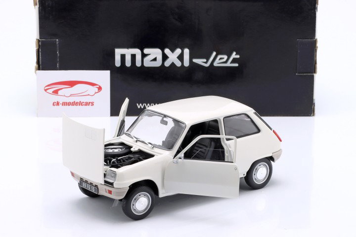Renault 5 Year 1972 white 1:18 Norev