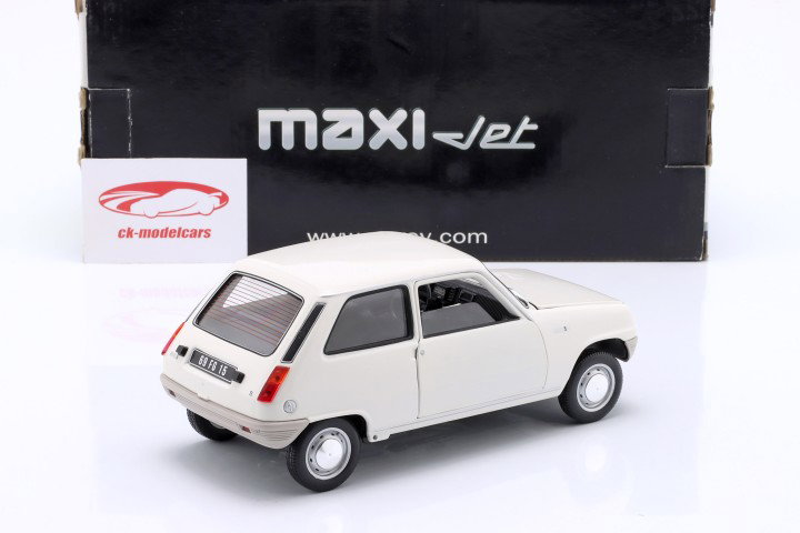Renault 5 Year 1972 white 1:18 Norev