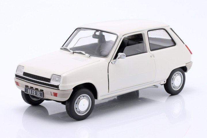 Renault 5 Year 1972 white 1:18 Norev