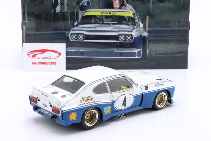 Ford Capri RS 3100 #4 Winner ETCC Zandvoort 1974 Stommelen, Mass 1:18 WERK83