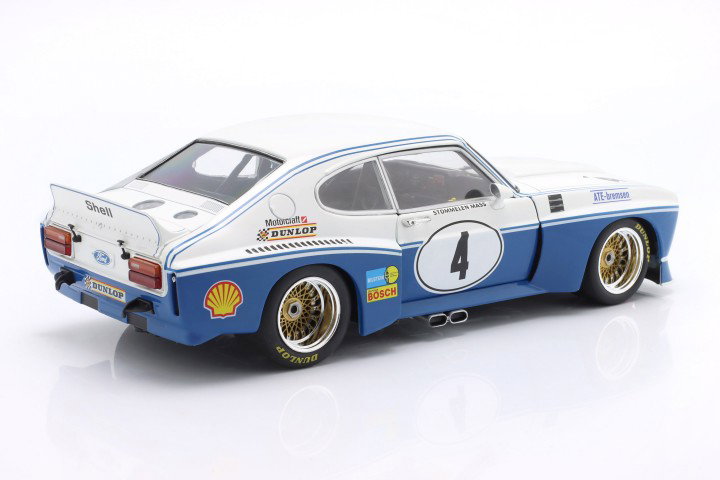 Ford Capri RS 3100 #4 Sieger ETCC Zandvoort 1974 Stommelen, Mass 1:18 WERK83