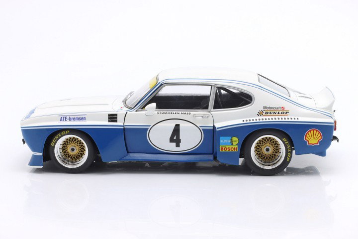 Ford Capri RS 3100 #4 Winner ETCC Zandvoort 1974 Stommelen, Mass 1:18 WERK83