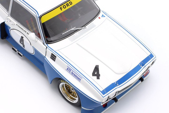 Ford Capri RS 3100 #4 Sieger ETCC Zandvoort 1974 Stommelen, Mass 1:18 WERK83