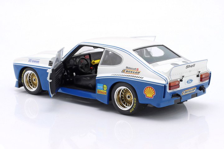 Ford Capri RS 3100 #4 vinder ETCC Zandvoort 1974 Stommelen, Mass 1:18 WERK83