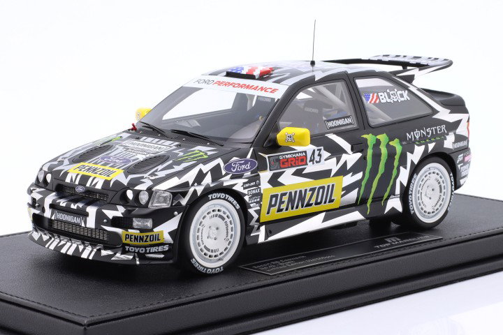 Ford Escort RS Cosworth #43 Hoonigan 2017 Ken Block 1:18 TopMarques