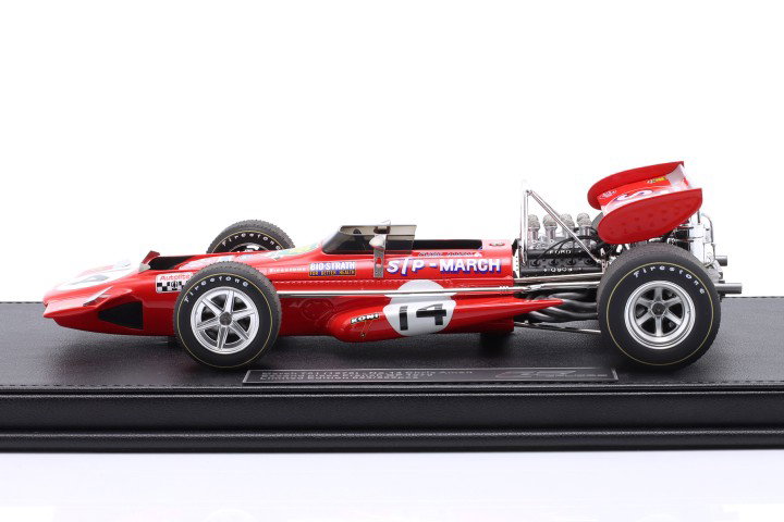 Chris Amon March 701 #14 2. Frankrig GP formel 1 1970 1:18 GP Replicas