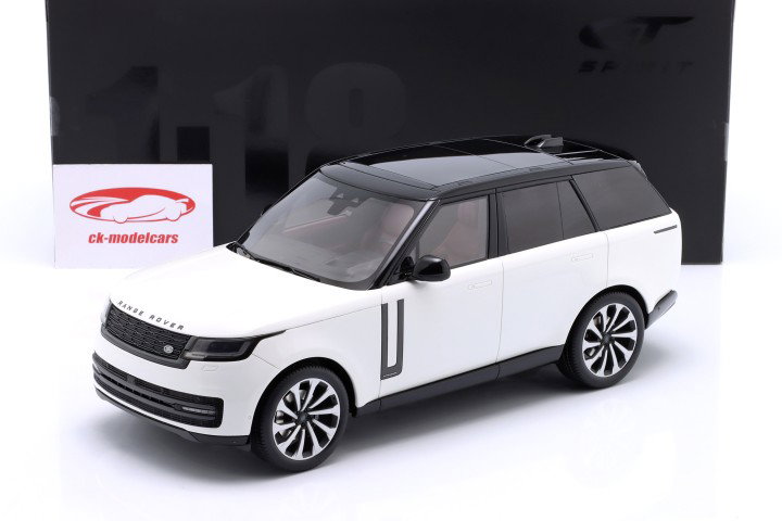 Range Rover P530 Autobiography Año de construcción 2024 Fuji blanco 1:18 GT-Spirit