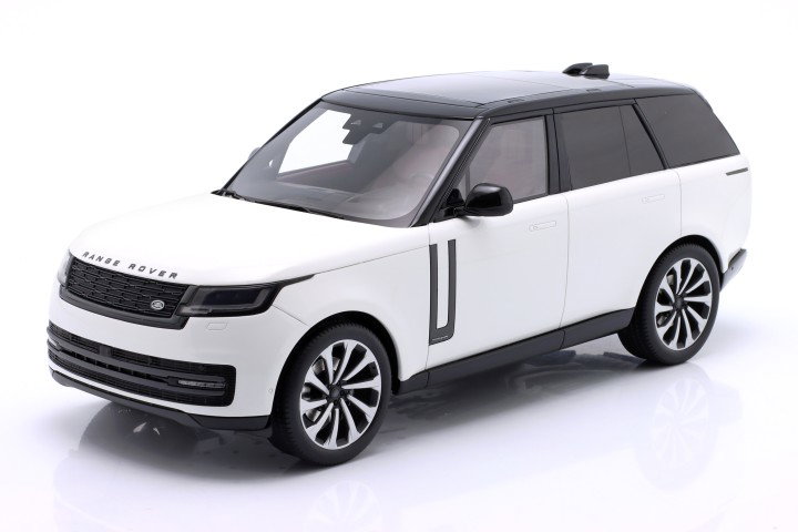 Range Rover P530 Autobiography Año de construcción 2024 Fuji blanco 1:18 GT-Spirit