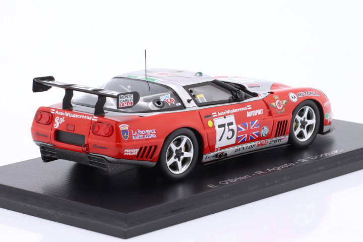 Callaway Corvette #75 24h LeMans 1995 Donovan, O'Brien, Agusta 1:43 Spark