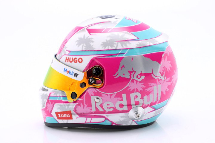 Liam Lawson Visa Cash App Racing Bulls #30 Miami GP formel 1 2025 hjelm 1:2 Bell