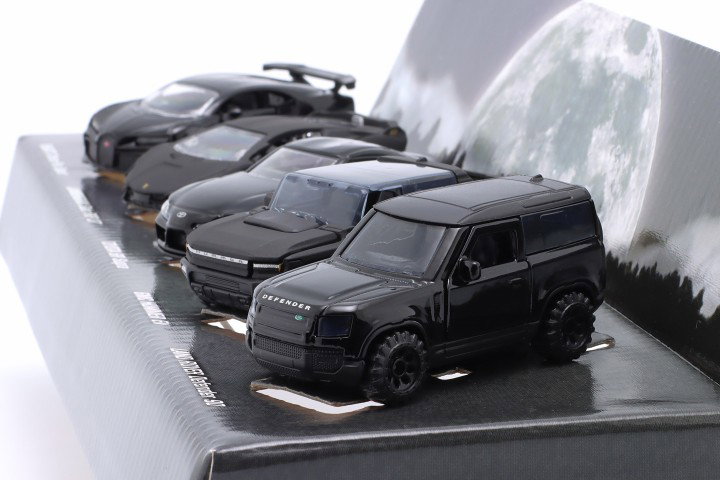 5-Car Set Black Edition 2.0 Next Generation 1:64 Majorette