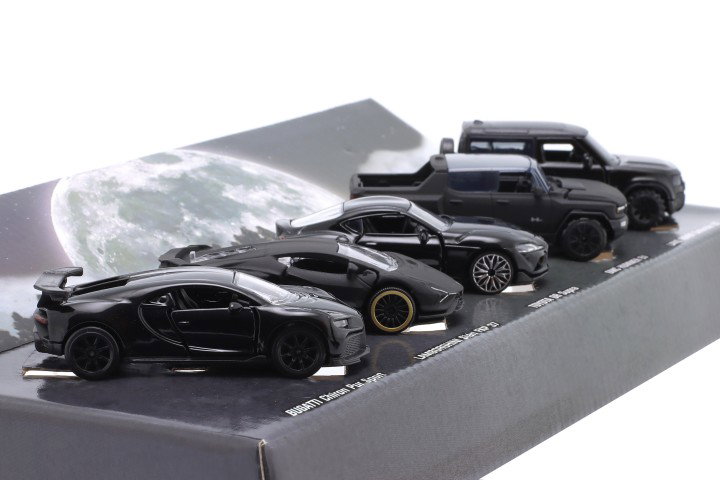 5-Car Set Black Edition 2.0 Next Generation 1:64 Majorette
