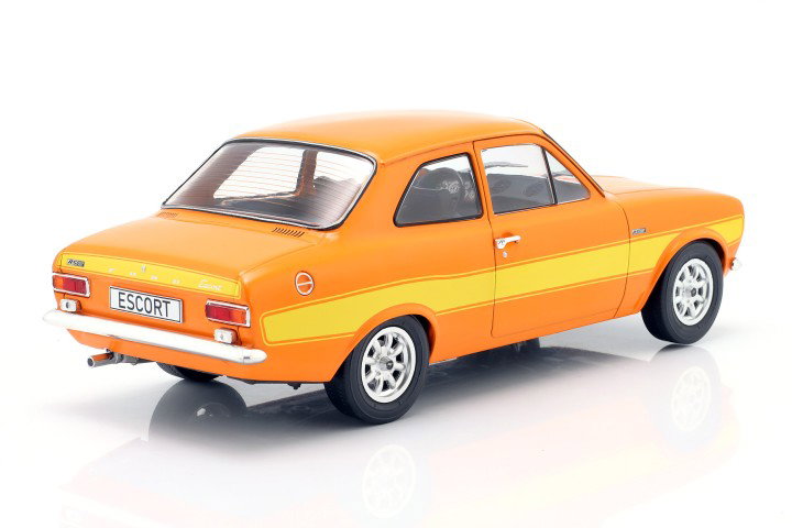 Ford Escort MK I RS 2000 year 1973 orange / yellow 1:18 ModelCar Group
