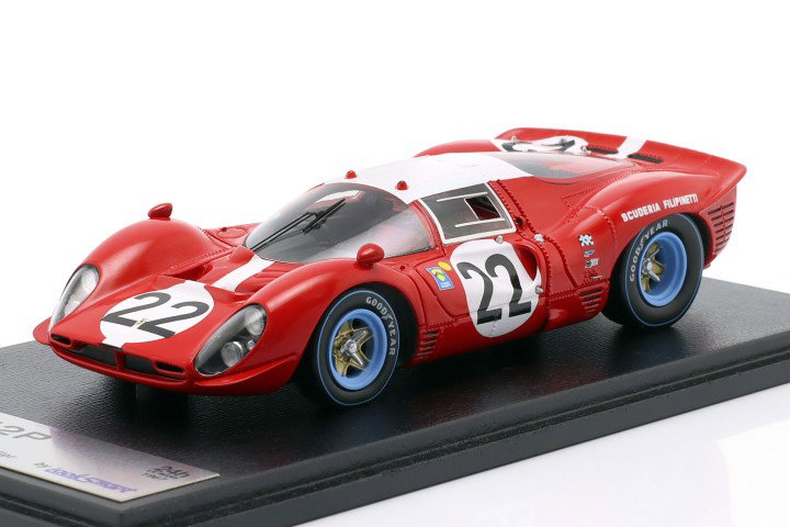 Ferrari 412P Berlinetta #22 24h LeMans 1967 Guichet, Müller 1:43 LookSmart