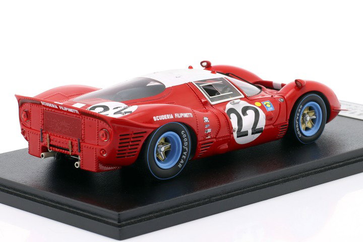 Ferrari 412P Berlinetta #22 24h LeMans 1967 Guichet, Müller 1:43 LookSmart