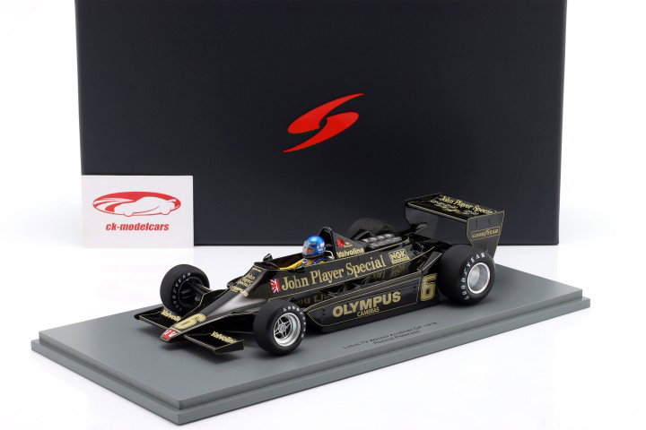 Ronnie Peterson Lotus 79 #6 vinder Østrig GP formel 1 1978 1:18 Spark