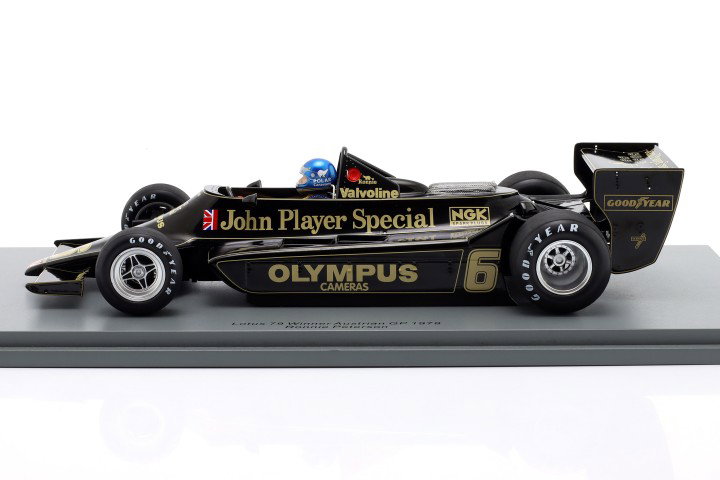 Ronnie Peterson Lotus 79 #6 vinder Østrig GP formel 1 1978 1:18 Spark