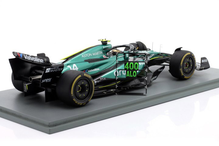 Fernando Alonso Aston Martin AMR24 #14 Mexique GP formule 1 2024 1:18 Spark