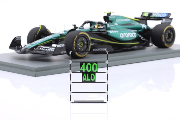 Fernando Alonso Aston Martin AMR24 #14 Mexique GP formule 1 2024 1:18 Spark