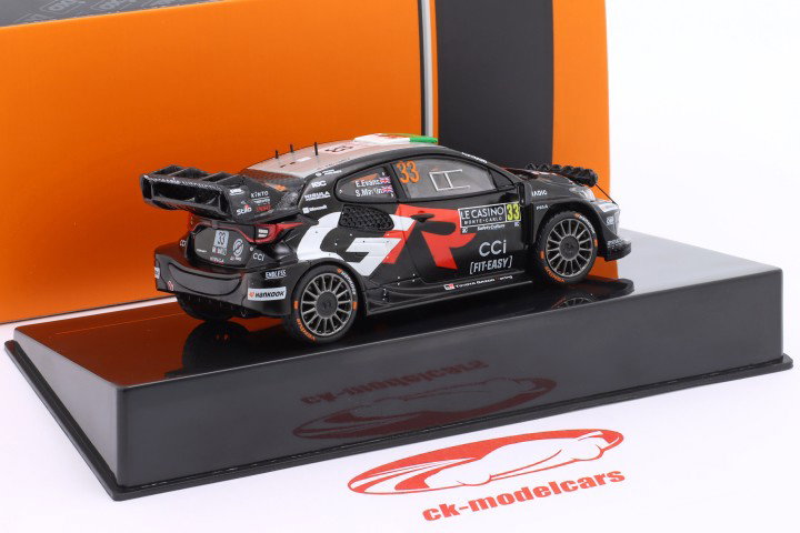 Toyota GR Yaris Rally1 #33 2. Rallye Monte Carlo 2025 Evans, Martin 1:43 Ixo