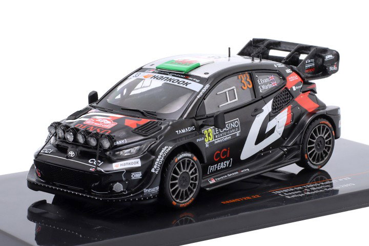 Toyota GR Yaris Rally1 #33 2. Rallye Monte Carlo 2025 Evans, Martin 1:43 Ixo