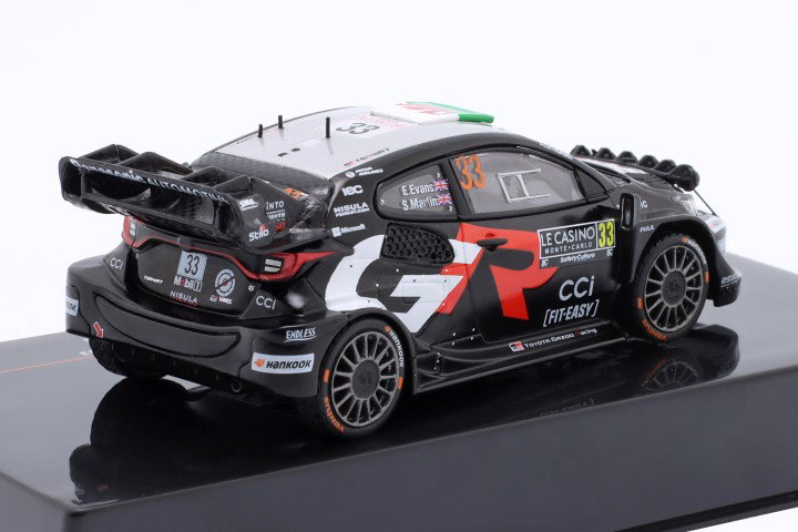 Toyota GR Yaris Rally1 #33 2. Rallye Monte Carlo 2025 Evans, Martin 1:43 Ixo