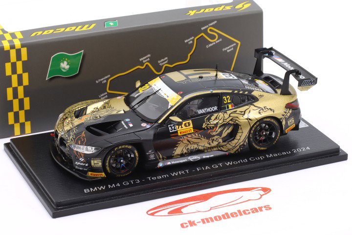 BMW M4 GT3 #32 FIA GT World Cup Macau 2024 Dries Vanthoor 1:43 Spark