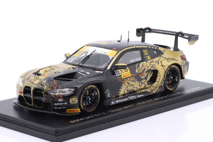 BMW M4 GT3 #32 FIA GT World Cup Macau 2024 Dries Vanthoor 1:43 Spark