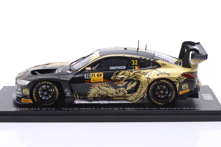 BMW M4 GT3 #32 FIA GT World Cup Macau 2024 Dries Vanthoor 1:43 Spark