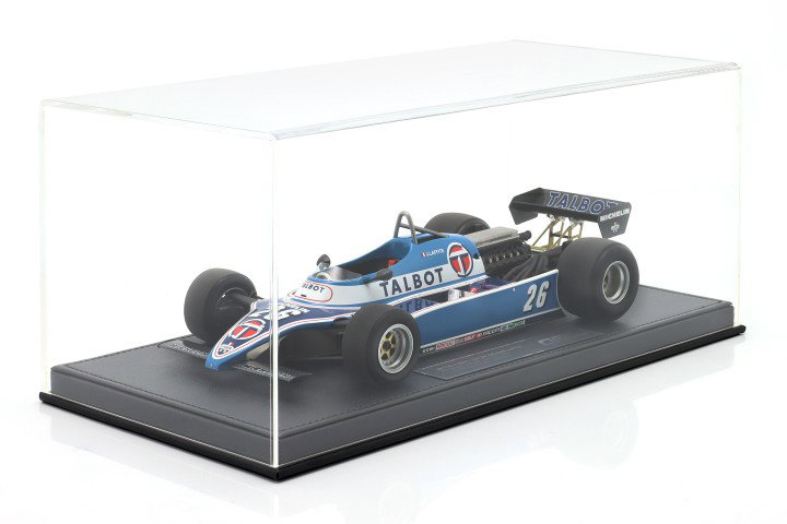 Jacques Laffite Ligier JS17B #26 6. USA Øst GP formel 1 1982 1:18 GP Replicas