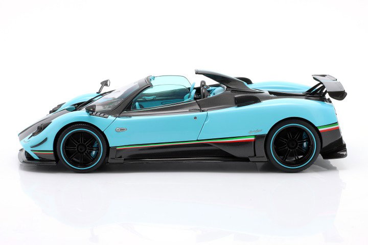 Pagani Zonda Uno Año de construcción 2016 azul claro 1:18 Almost Real